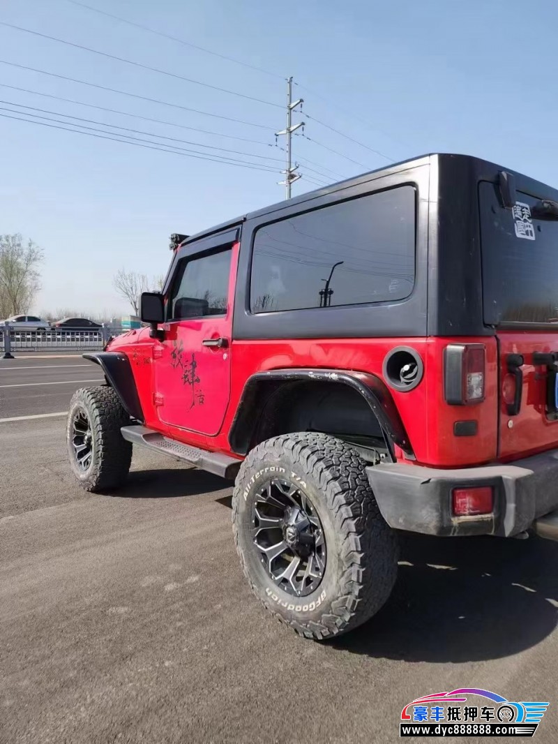 14年Jeep牧马人SUV抵押车出售