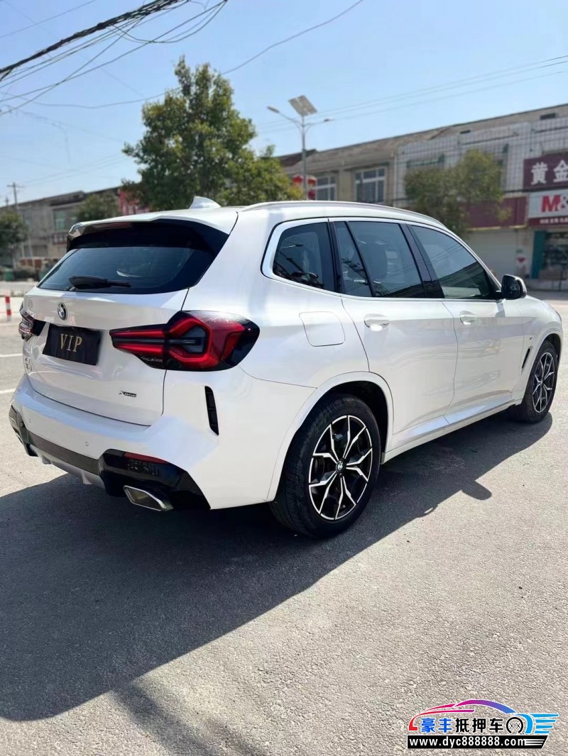 22年宝马X3SUV抵押车出售