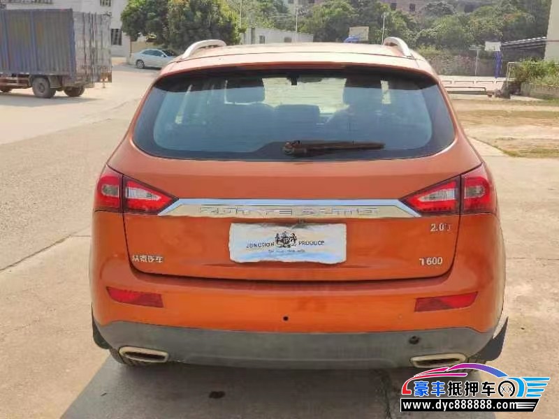 16年众泰T600SUV抵押车出售