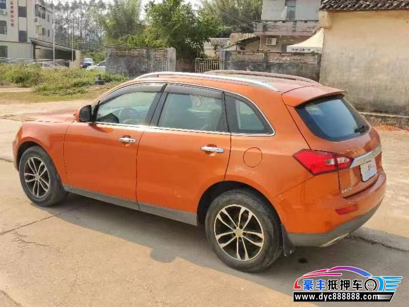 16年众泰T600SUV抵押车出售