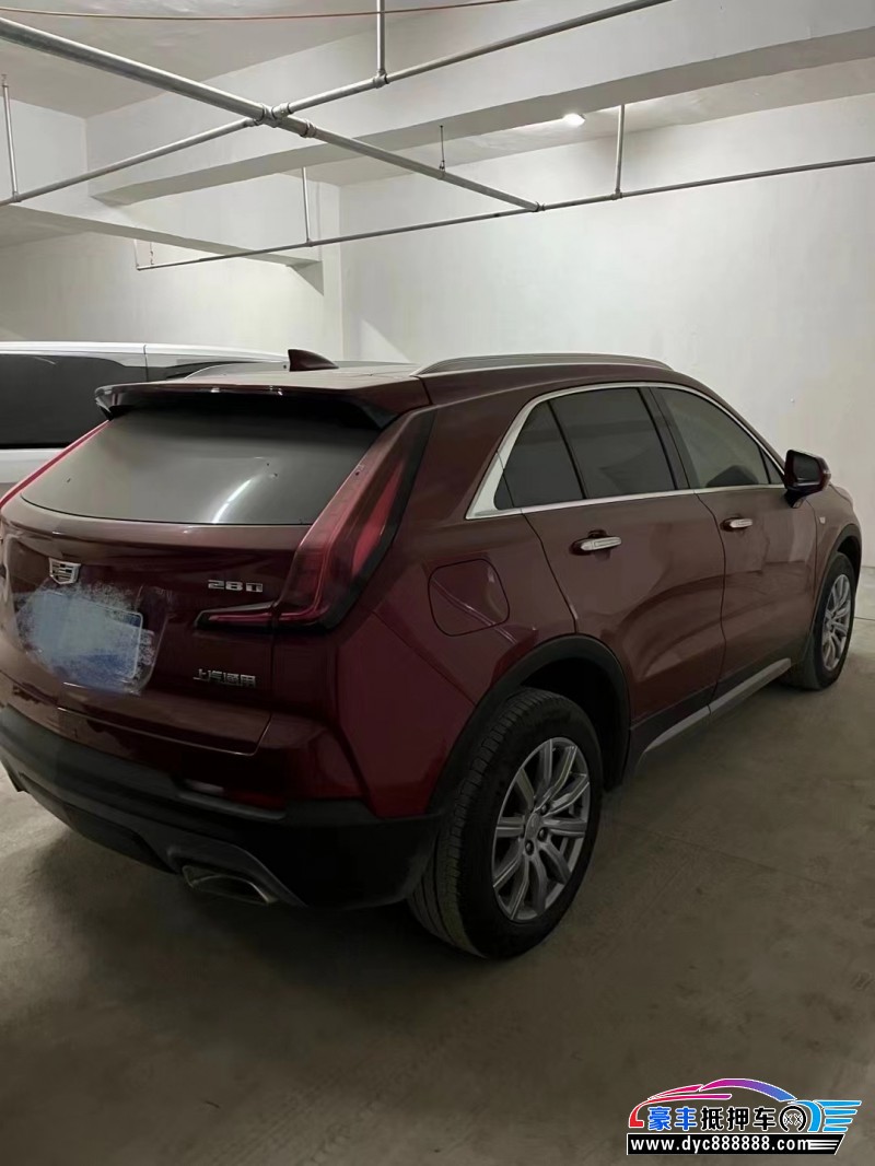 21年凯迪拉克XT4轿车抵押车出售