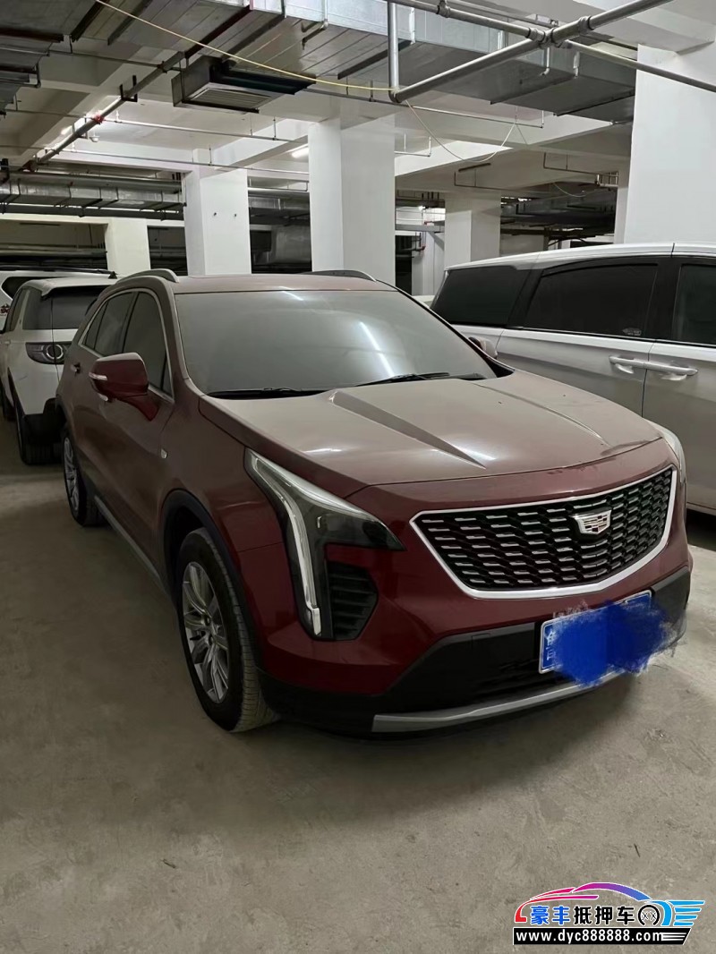 21年凯迪拉克XT4轿车抵押车出售