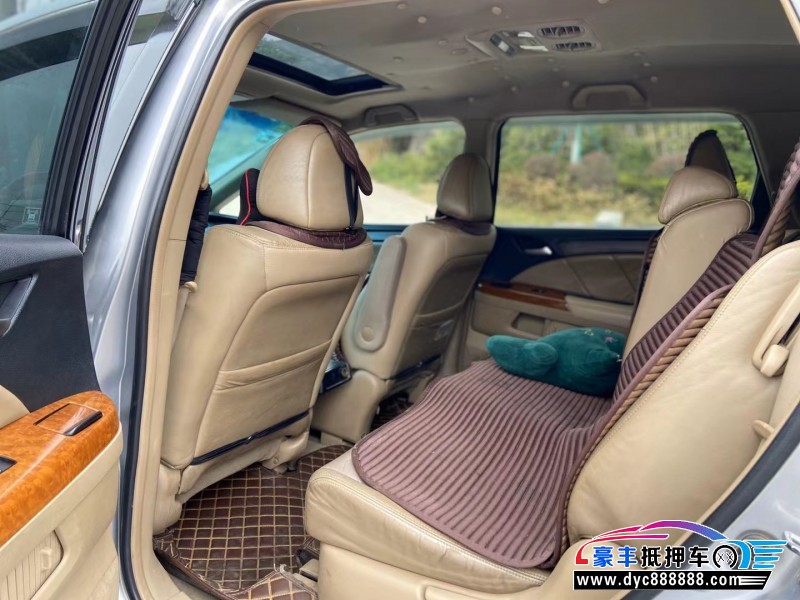 09年本田奥德赛轿车抵押车出售