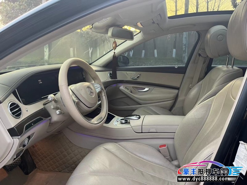 17年奔驰S轿车抵押车出售