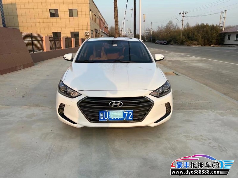 18年现代领动轿车抵押车出售