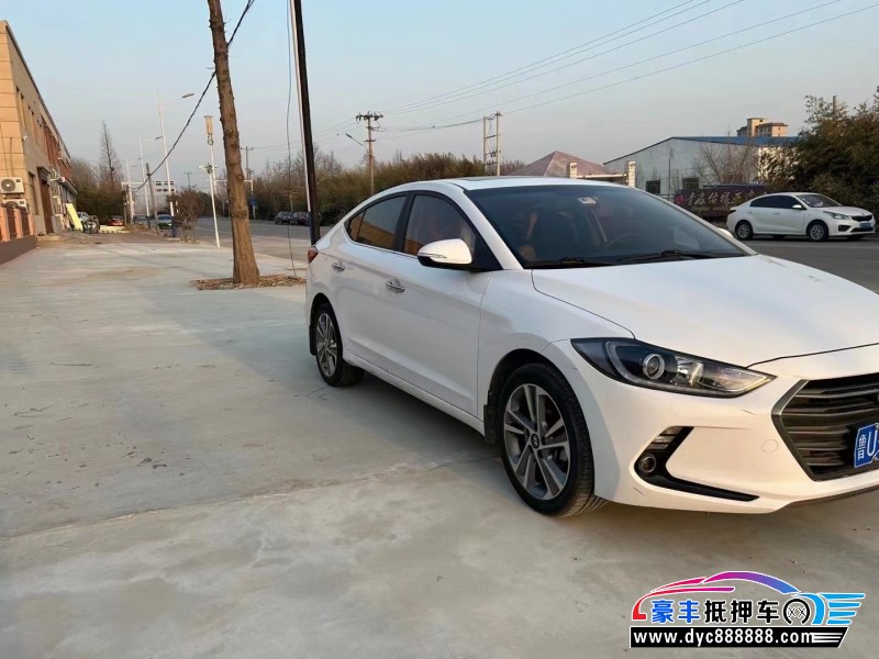 18年现代领动轿车抵押车出售