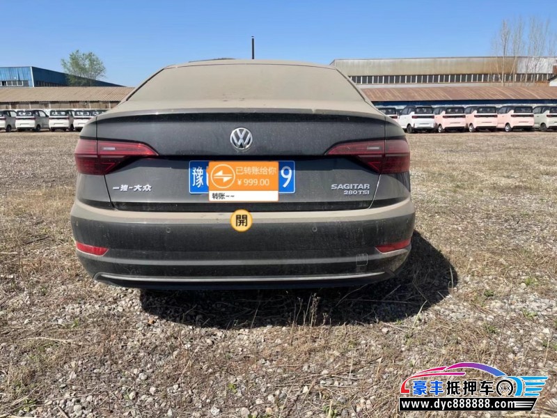 20年大众速腾轿车抵押车出售