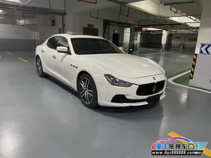 16年玛莎拉蒂Ghibli轿车抵押车出售