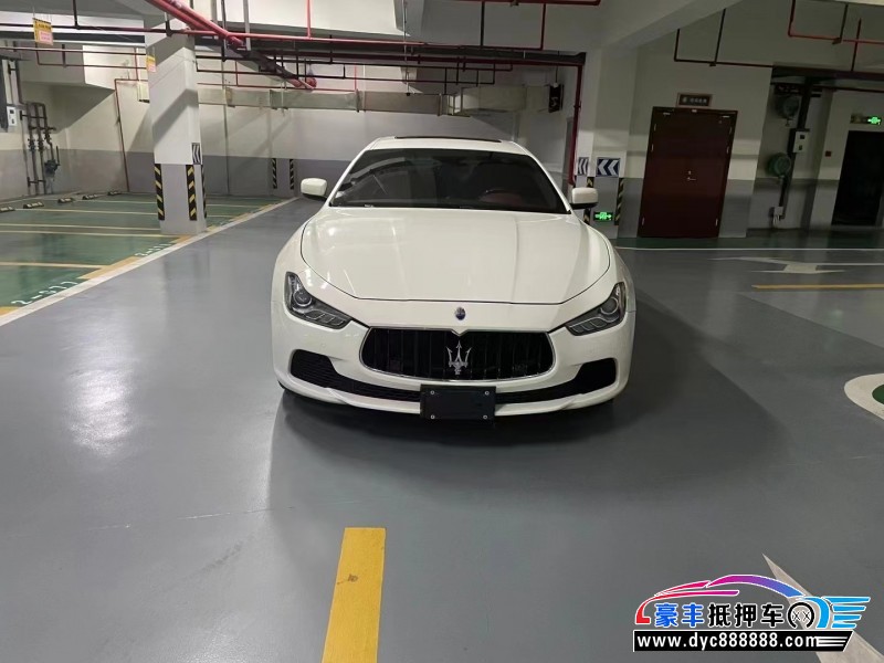 16年玛莎拉蒂Ghibli轿车抵押车出售