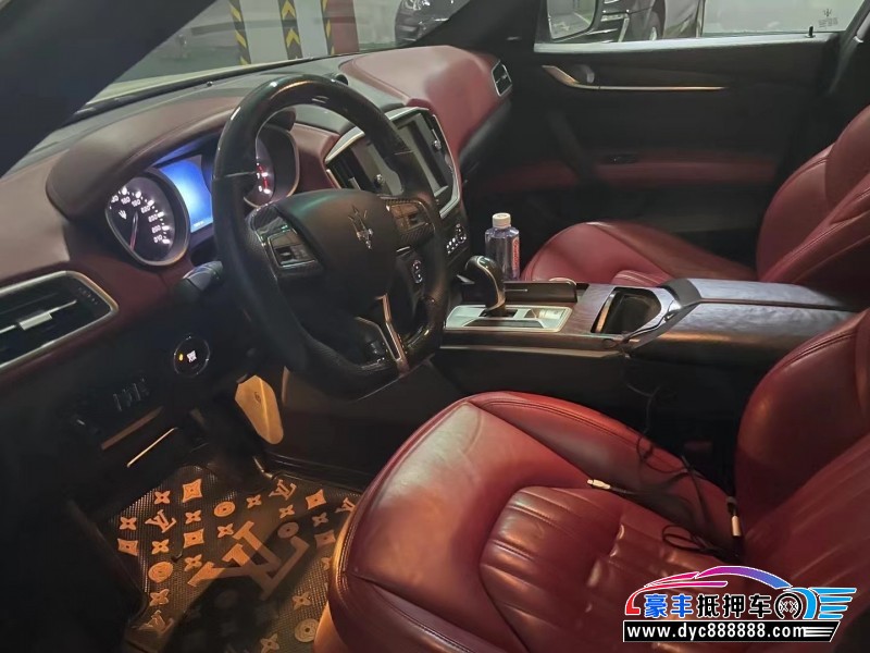 16年玛莎拉蒂Ghibli轿车抵押车出售