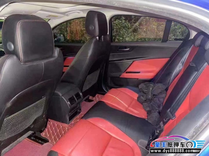 17年捷豹XE轿车抵押车出售