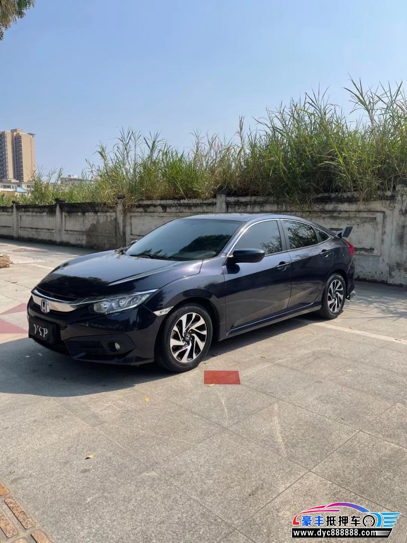 19年本田思域轿车抵押车出售