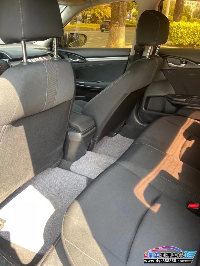 19年本田思域轿车抵押车出售