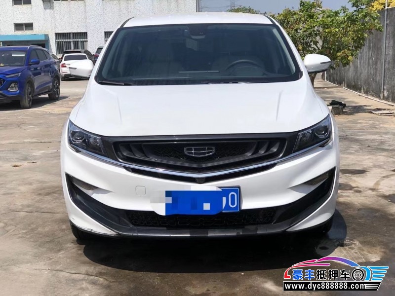 21年吉利嘉际轿车抵押车出售