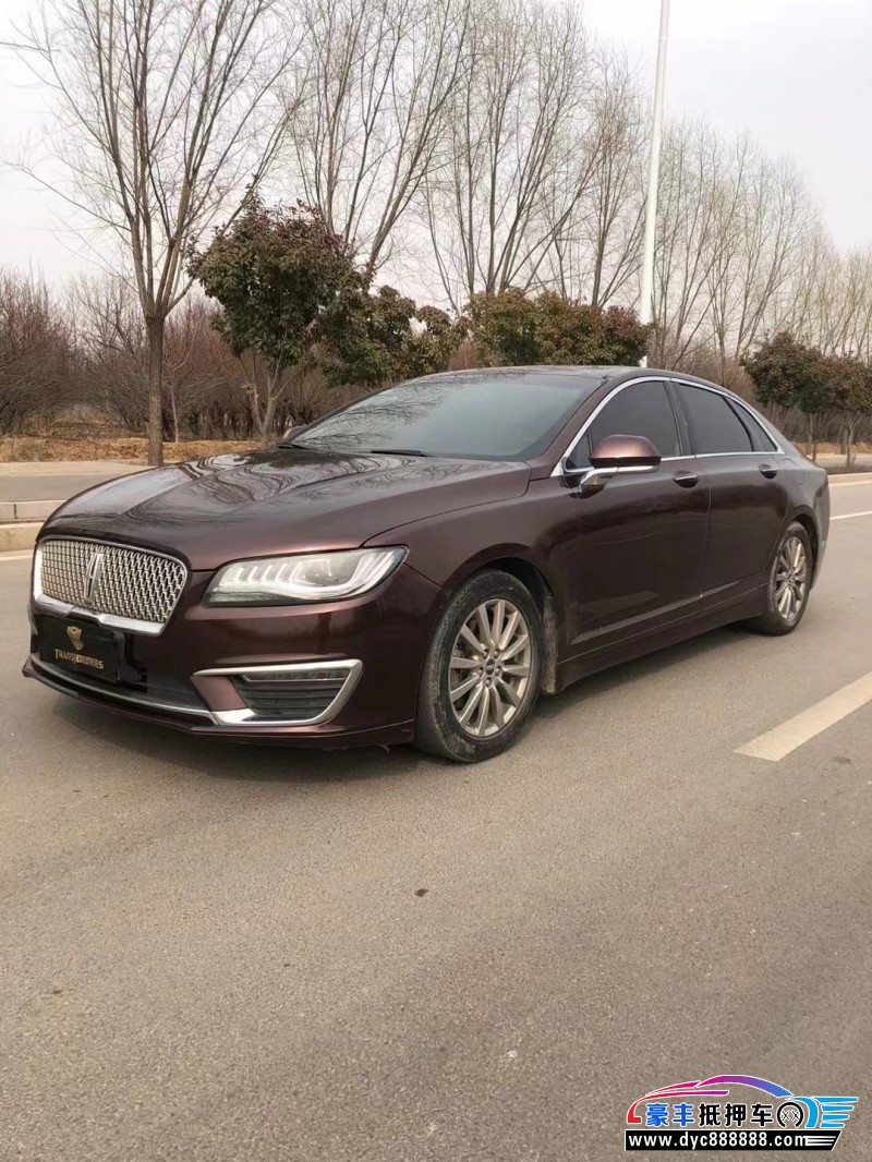 19年林肯MKZ轿车抵押车出售