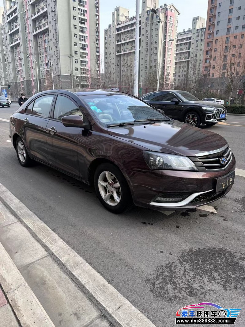 15年吉利帝豪轿车抵押车出售