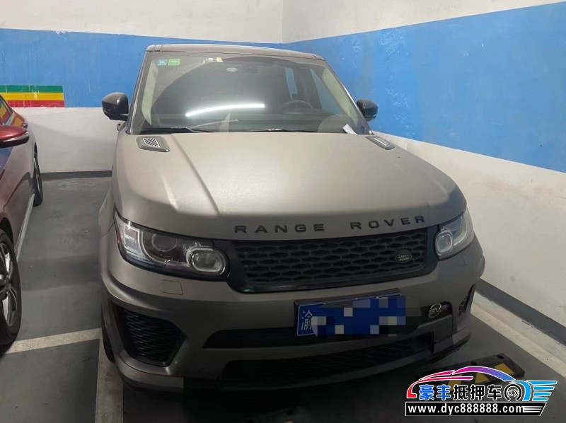 16年路虎揽胜运动SUV抵押车出售