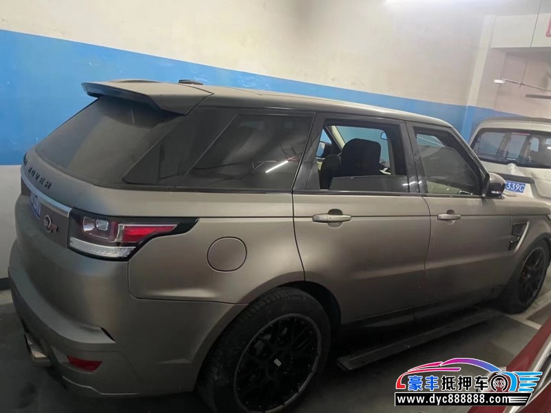 16年路虎揽胜运动SUV抵押车出售