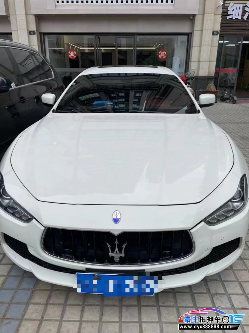 14年玛莎拉蒂Ghibli轿车抵押车出售