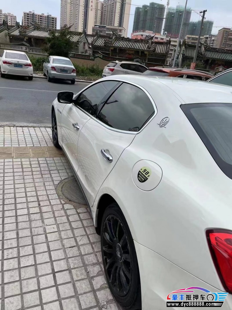 14年玛莎拉蒂Ghibli轿车抵押车出售