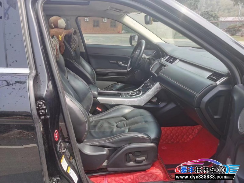 12年路虎揽胜极光SUV抵押车出售