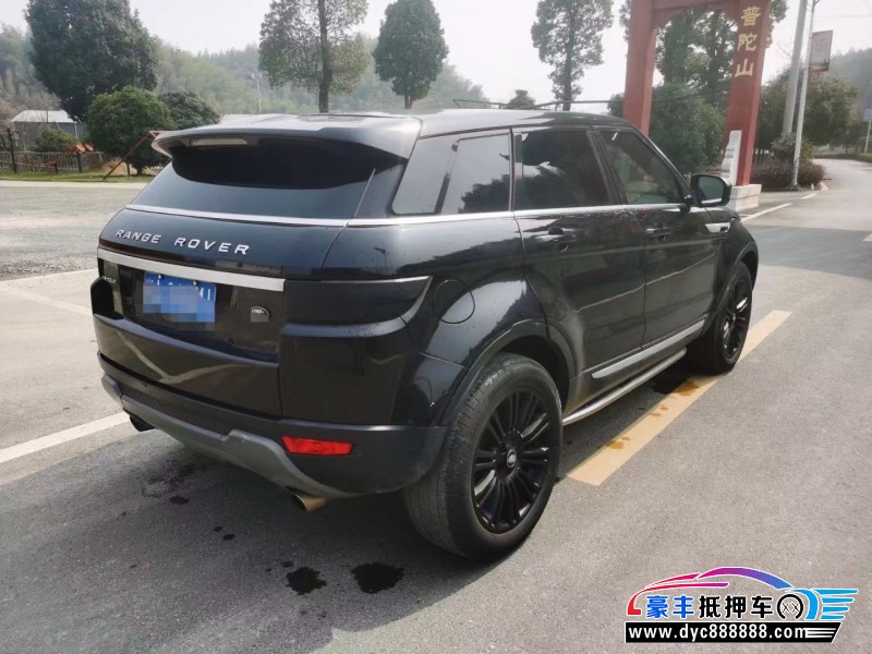 12年路虎揽胜极光SUV抵押车出售