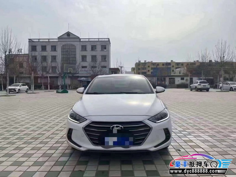 17年现代领动轿车抵押车出售