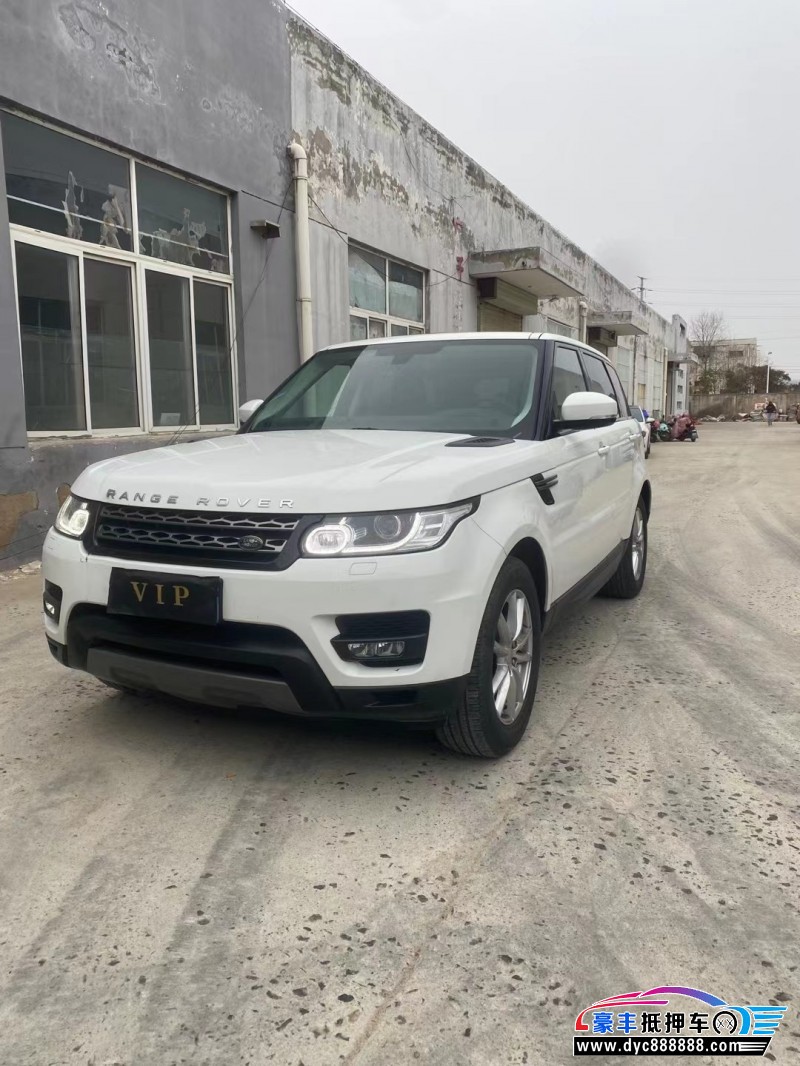 17年路虎揽胜运动版SUV抵押车出售