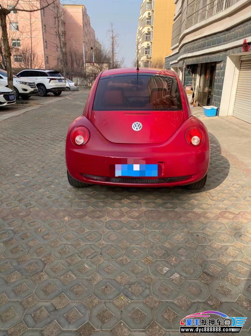 08年大众甲壳虫轿车抵押车出售