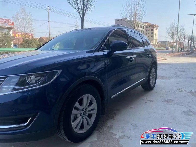 18年林肯MKX轿车抵押车出售