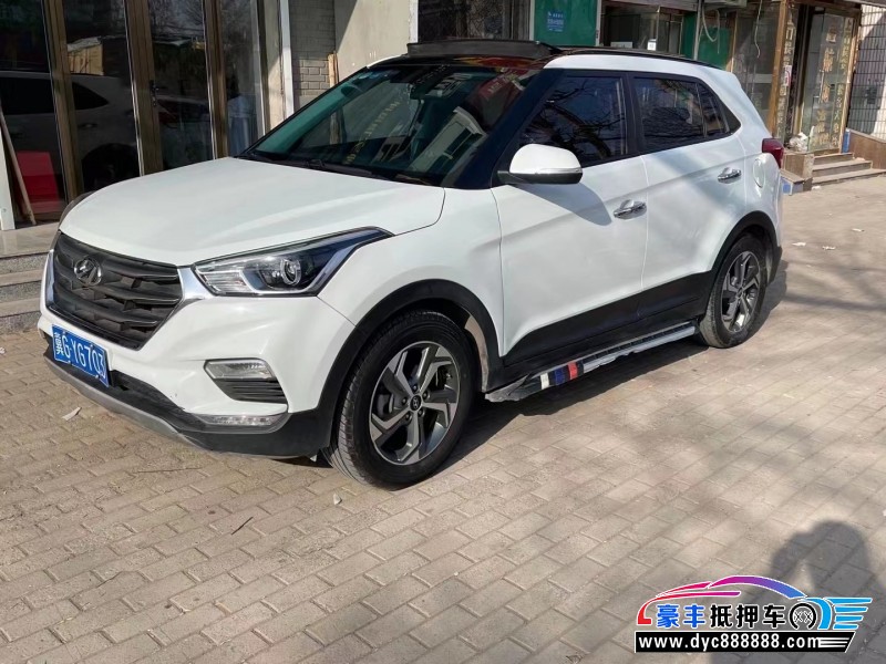 18年现代ix25轿车抵押车出售