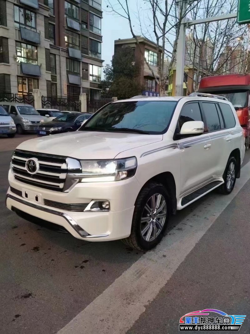 19年丰田兰德酷路泽SUV抵押车出售