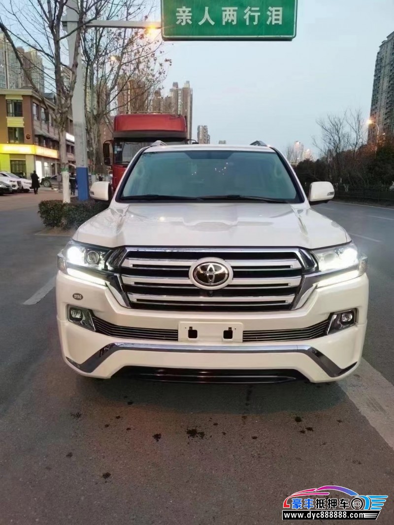 19年丰田兰德酷路泽SUV抵押车出售