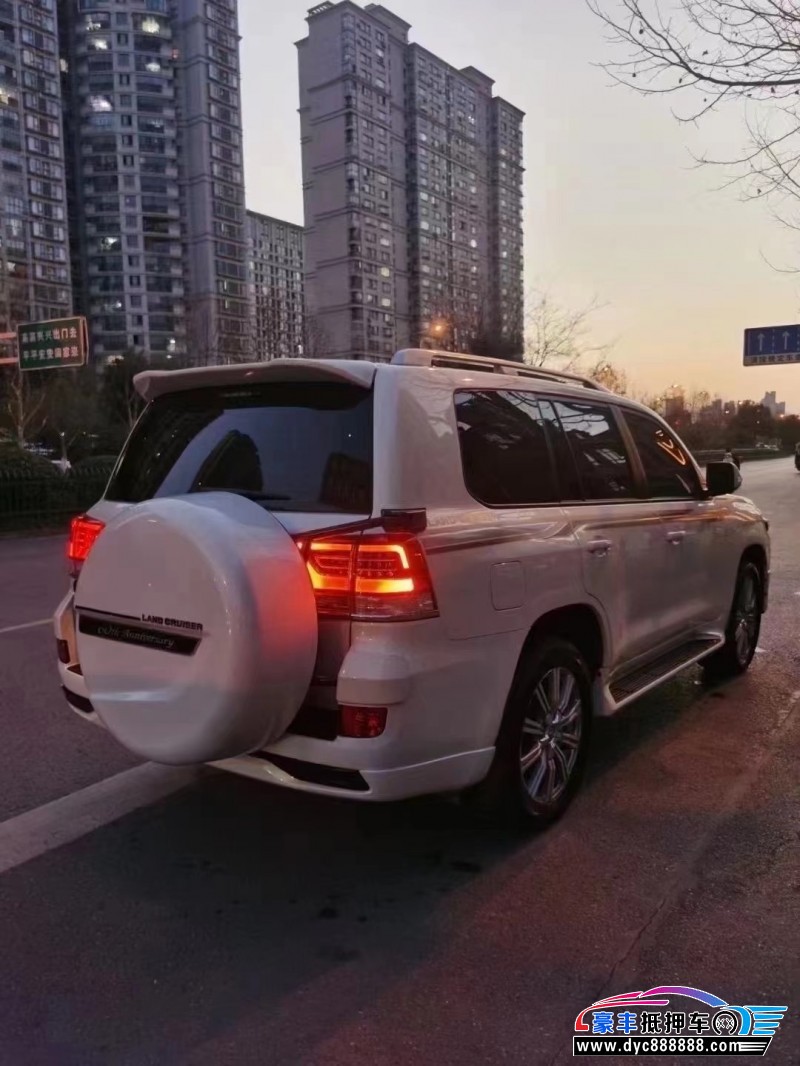 19年丰田兰德酷路泽SUV抵押车出售