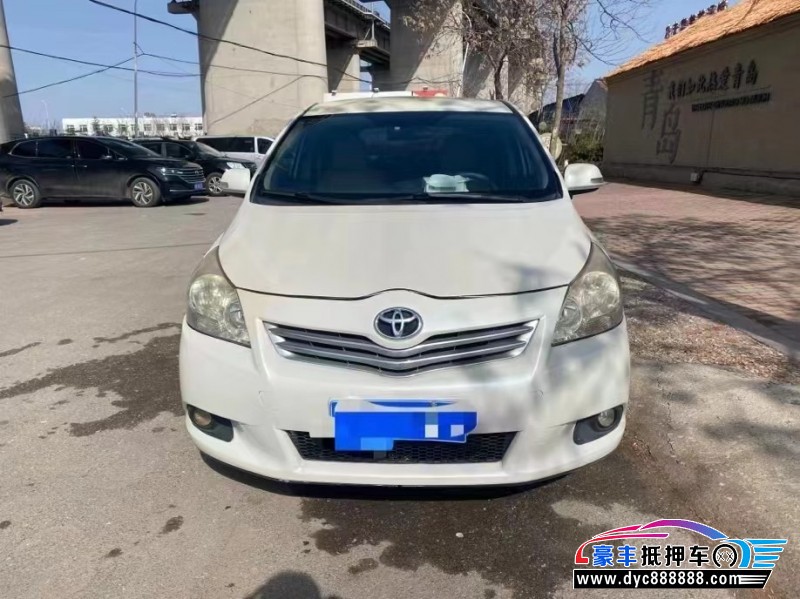 12年丰田逸致MPV抵押车出售