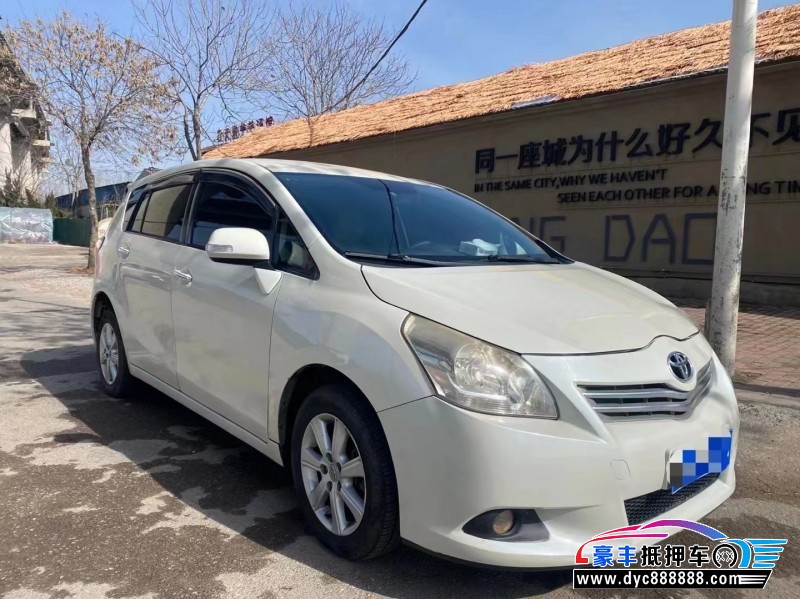 12年丰田逸致MPV抵押车出售