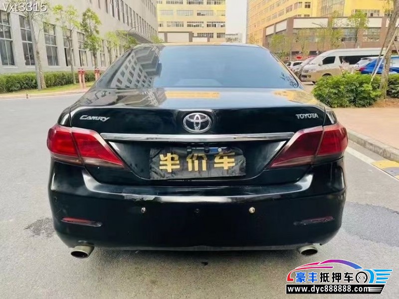 07年丰田凯美瑞轿车抵押车出售