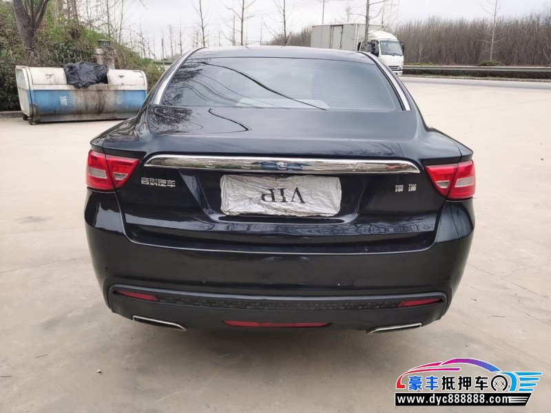 16年吉利博瑞轿车抵押车出售