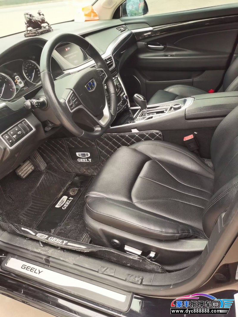 16年吉利博瑞轿车抵押车出售