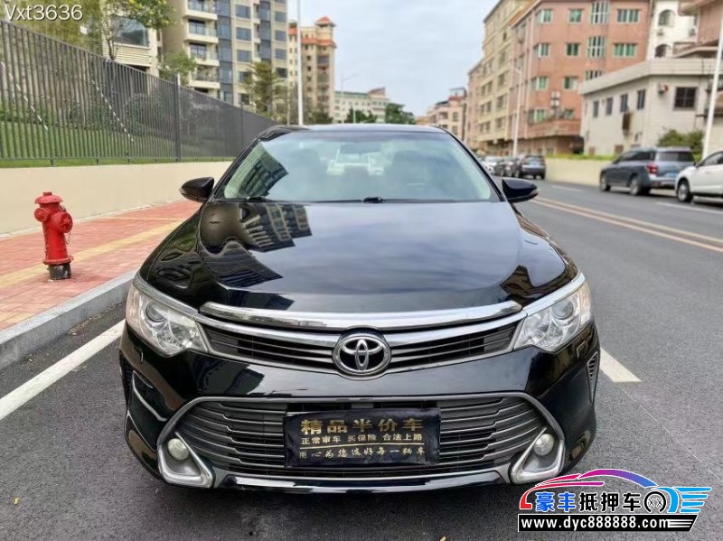 16年丰田凯美瑞轿车抵押车出售