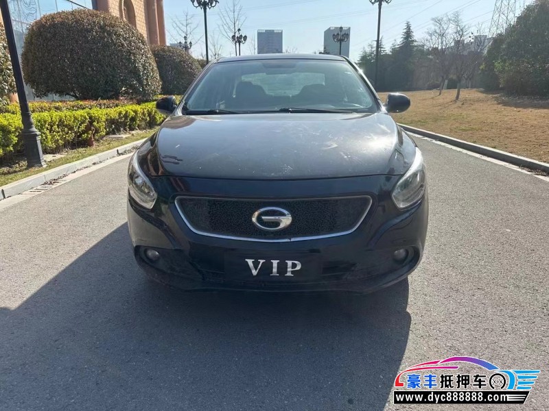 14年传祺GA3轿车抵押车出售