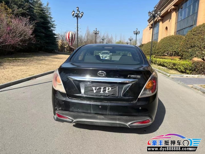 14年传祺GA3轿车抵押车出售