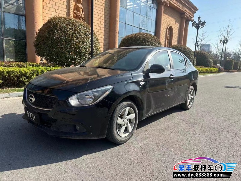 14年传祺GA3轿车抵押车出售