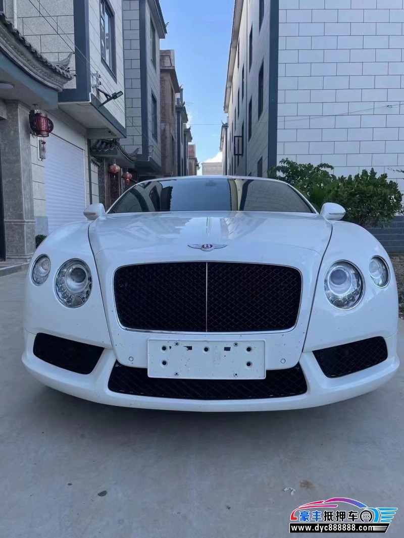 14年宾利欧陆轿车抵押车出售