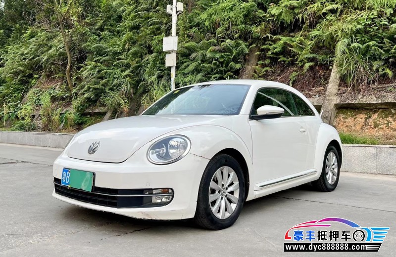 13年大众甲壳虫轿车抵押车出售