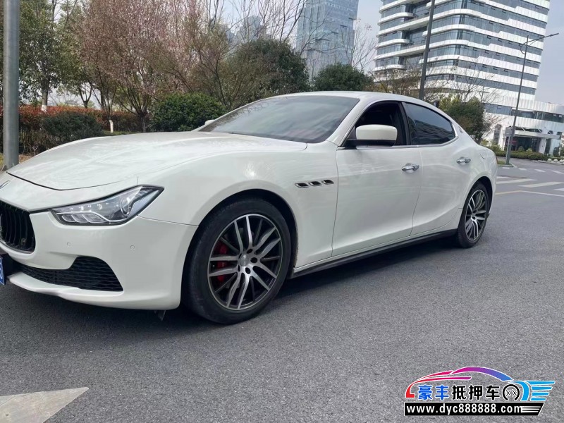16年玛莎拉蒂Ghibli轿车抵押车出售