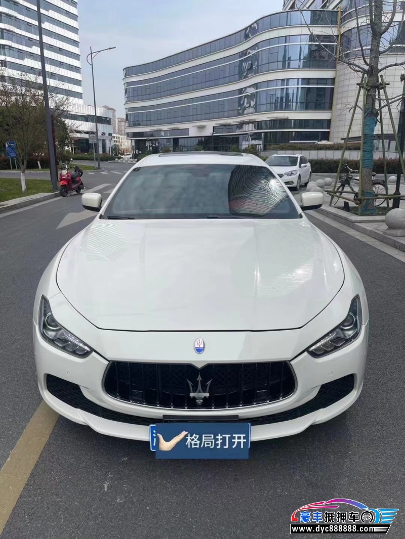 16年玛莎拉蒂Ghibli轿车抵押车出售