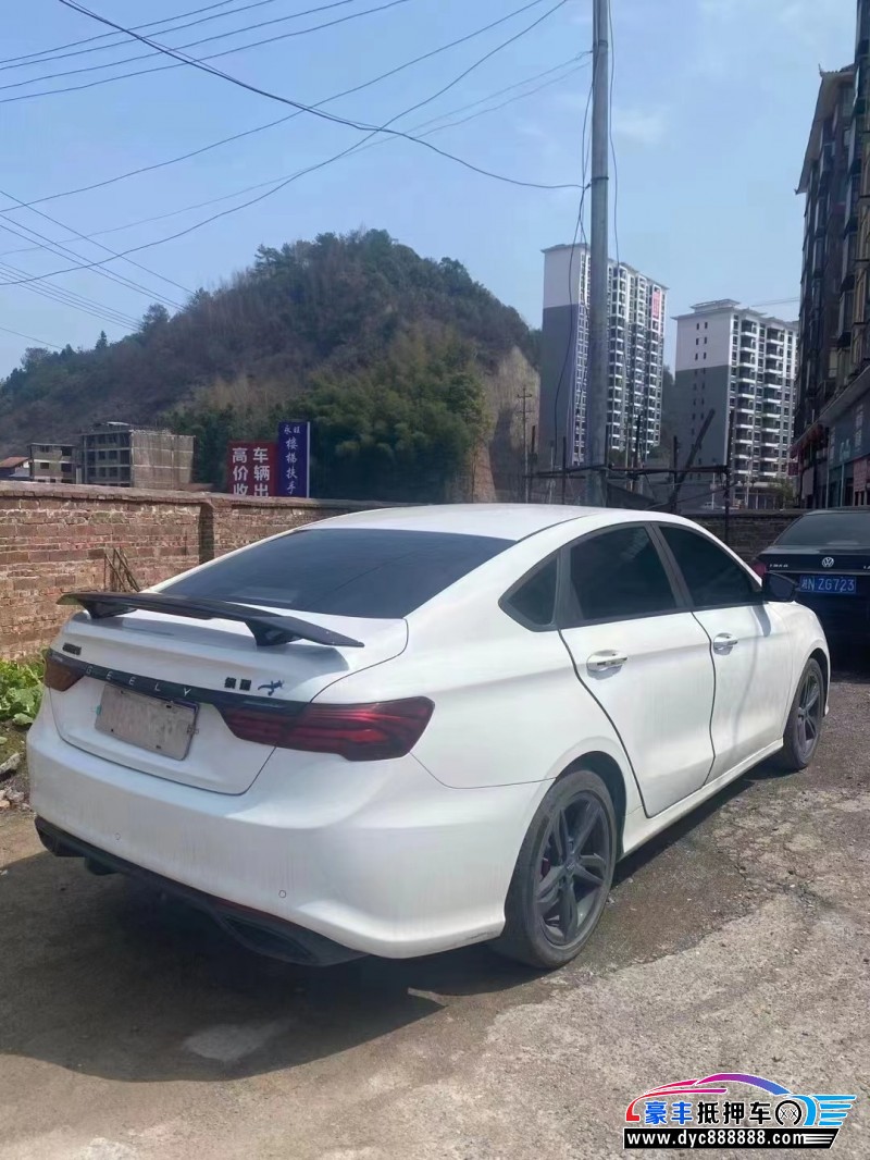 21年吉利缤瑞轿车抵押车出售
