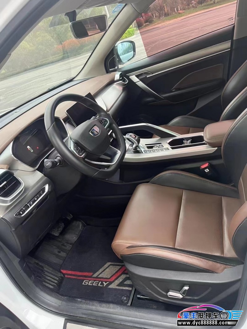 19年吉利缤越轿车抵押车出售