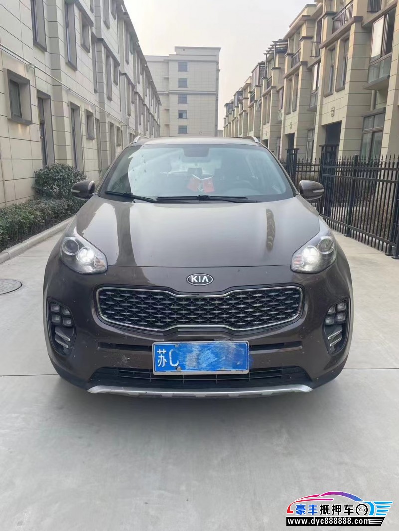 18年起亚KX5轿车抵押车出售